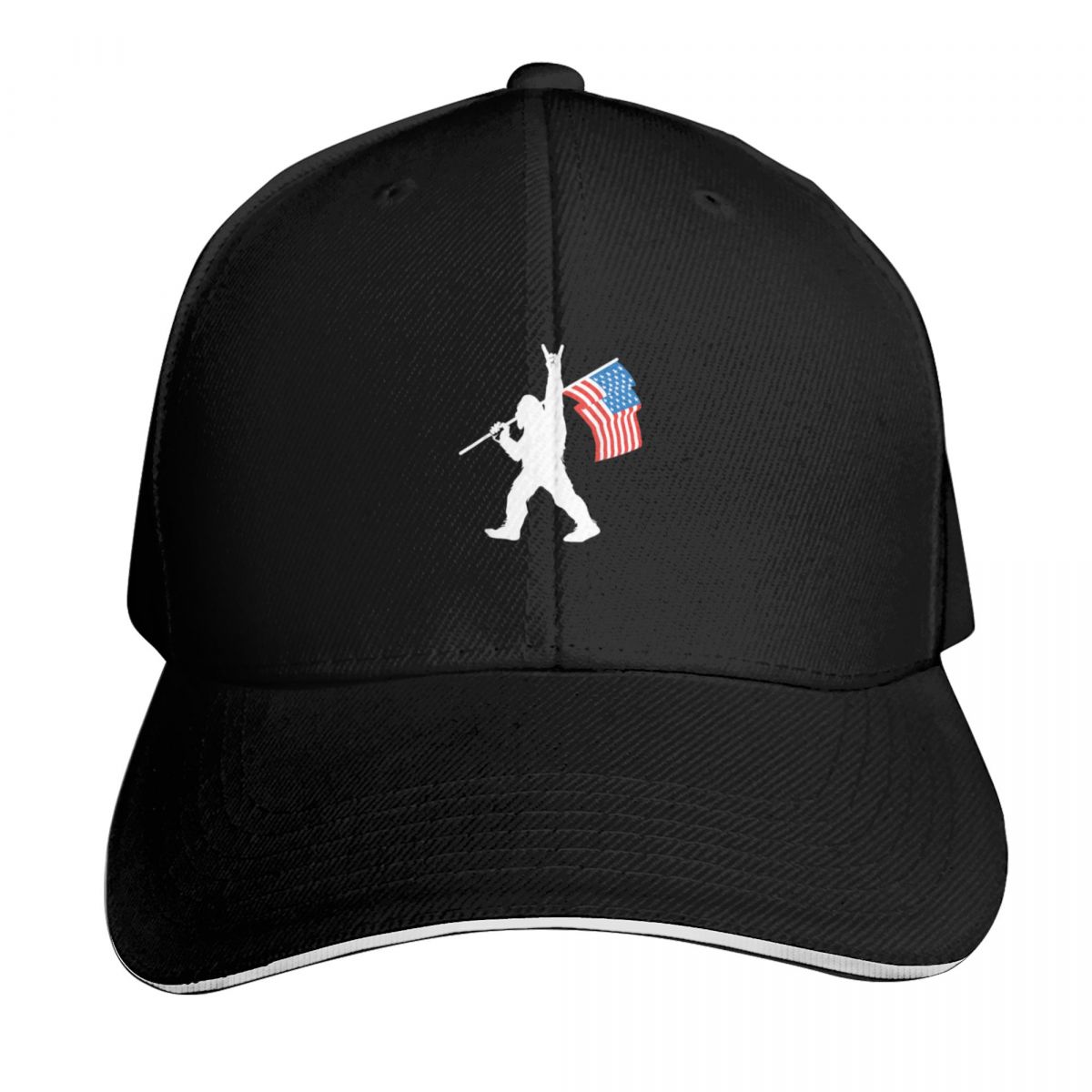 Outdoor Sport Usa - Funny Sasquatch Rock and Roll USA