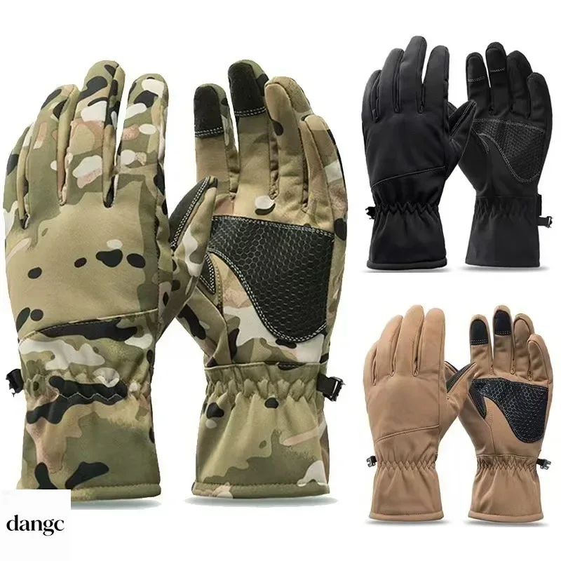 Outdoor Sport Gloves - Winter Waterproof Camouflage Hunting Gloves Non