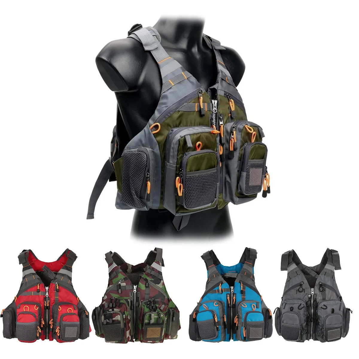 Adjustable Fishing Vest Breath - Outdoor Sport Waterproof Jacket review and price