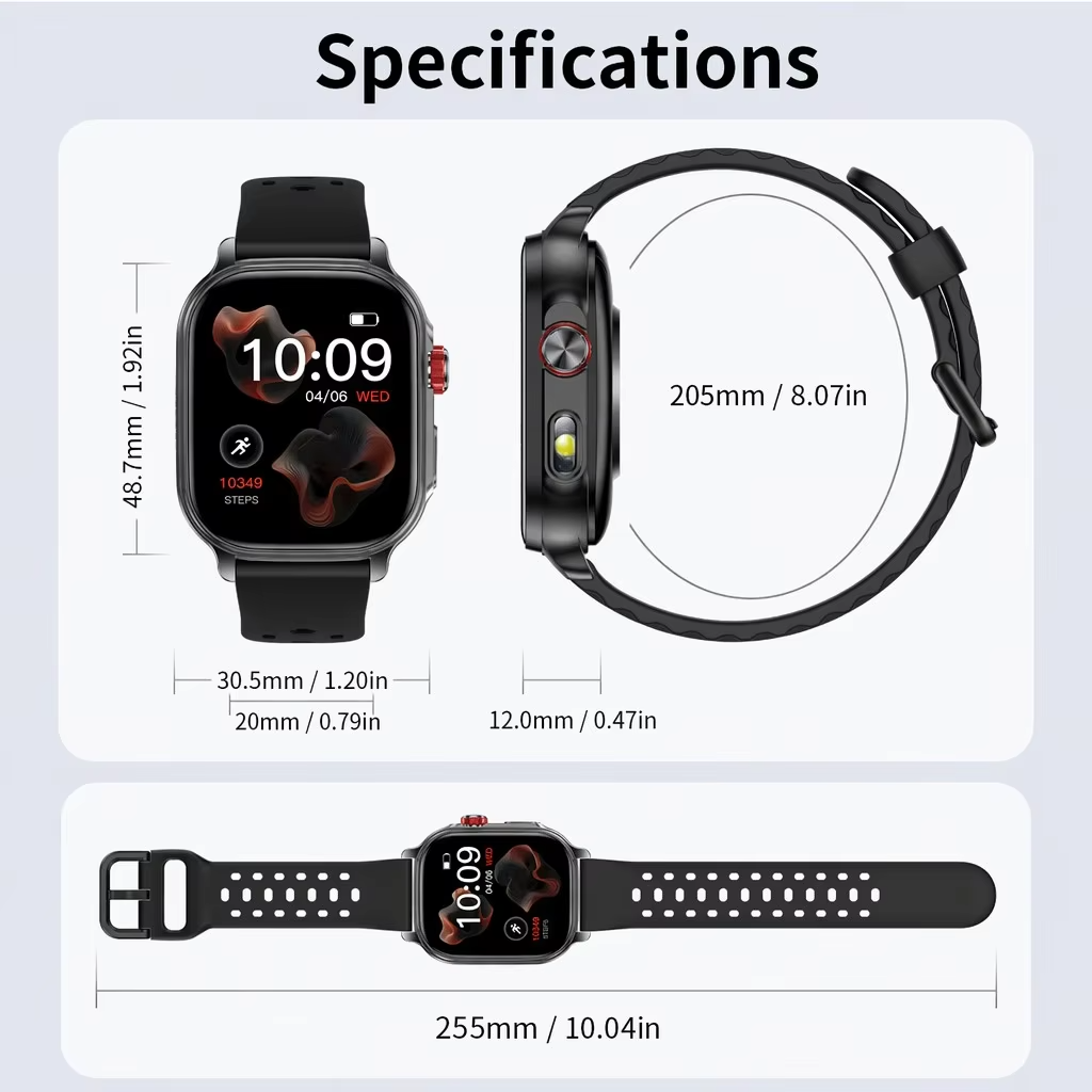 2026 Smart Watch 2.01'' Fitnes - Outdoor Sport Smart Watch review and price