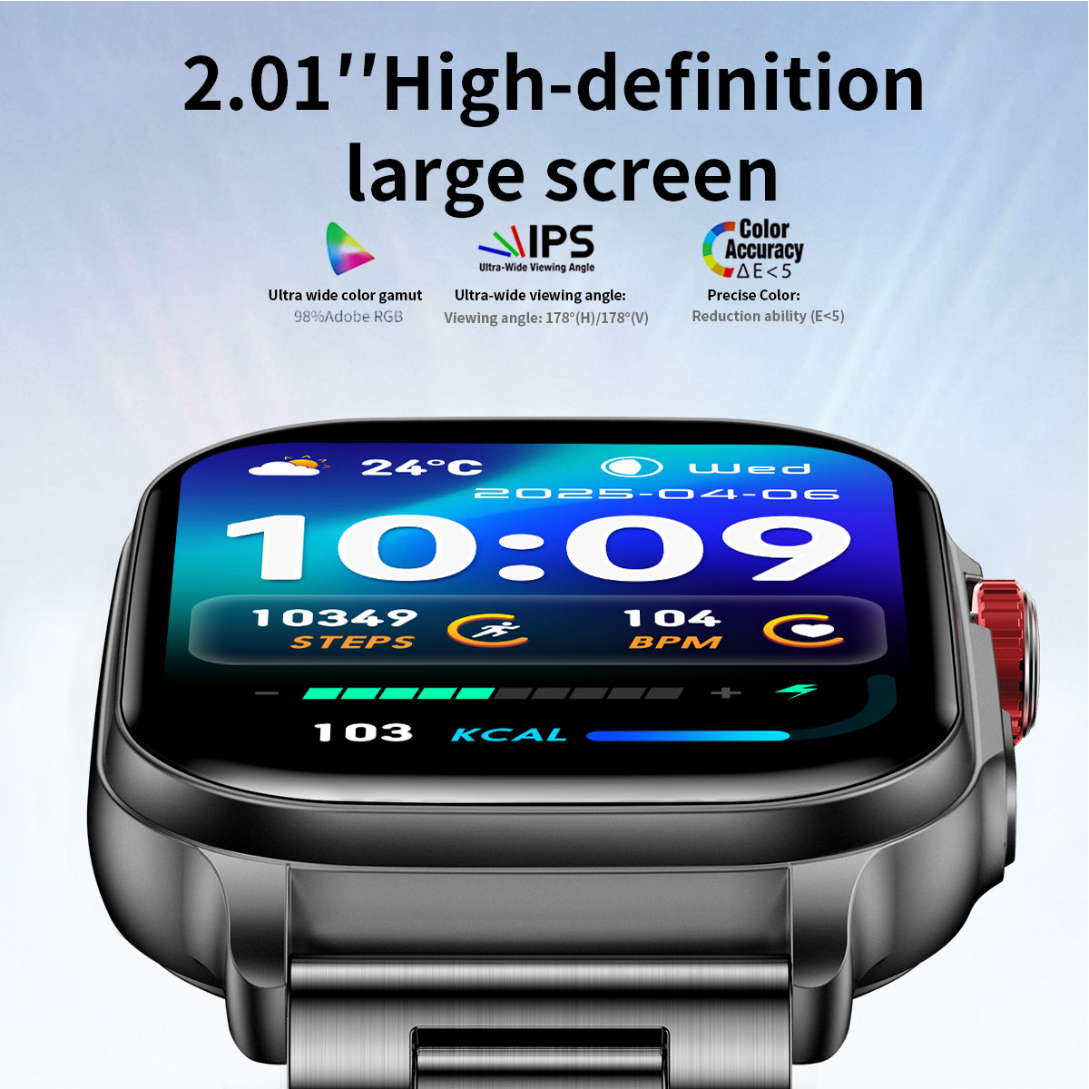 2026 Smart Watch 2.01'' Fitnes - Outdoor Sport Smart Watch review and price