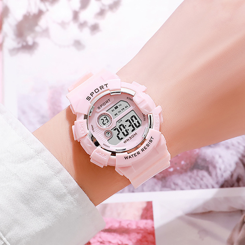 Fashion Kids Watches Luminous  - Outdoor Sport Smart Watch review and price