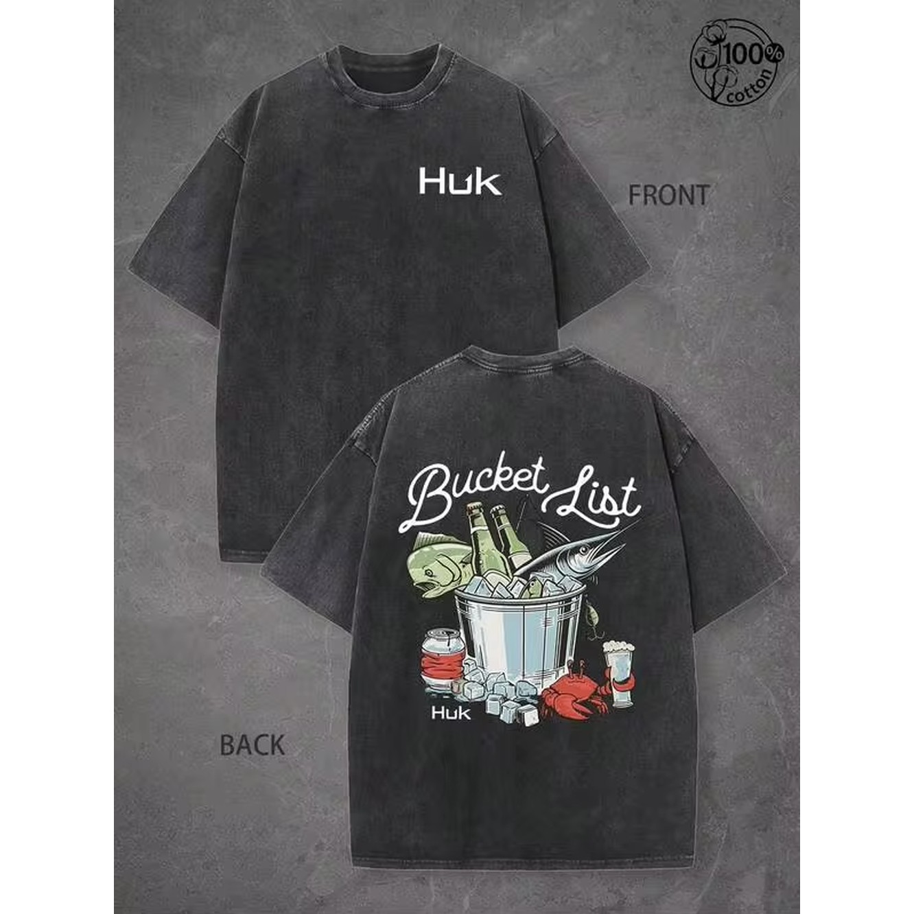 Huk Bucket List Fishing Crab B - Outdoor Sports List review and price