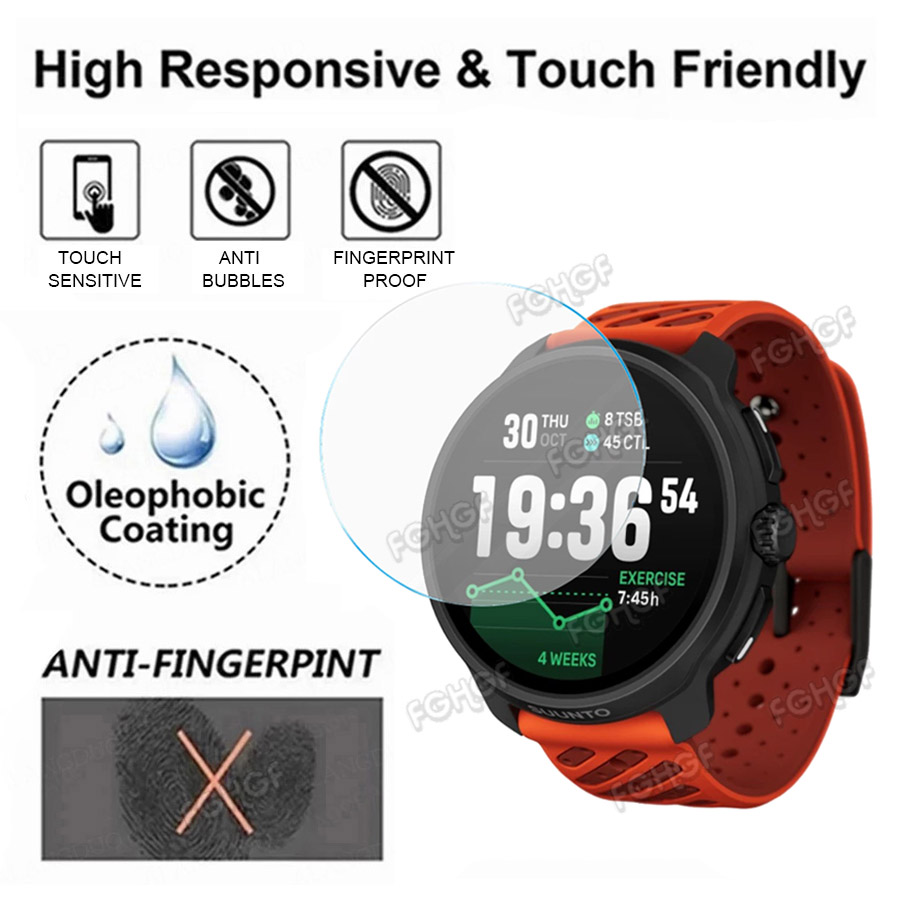 Tempered Glass Protective Film - Outdoor Sport Smart Watch review and price