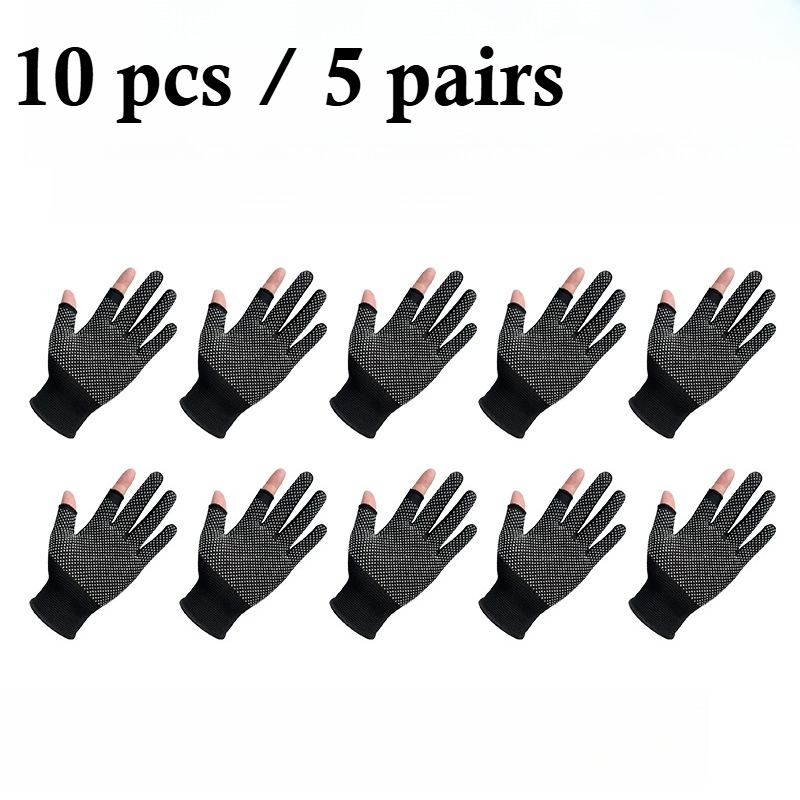 10pcs Fishing Gloves - Two-Fin - Outdoor Sport Gloves review and price